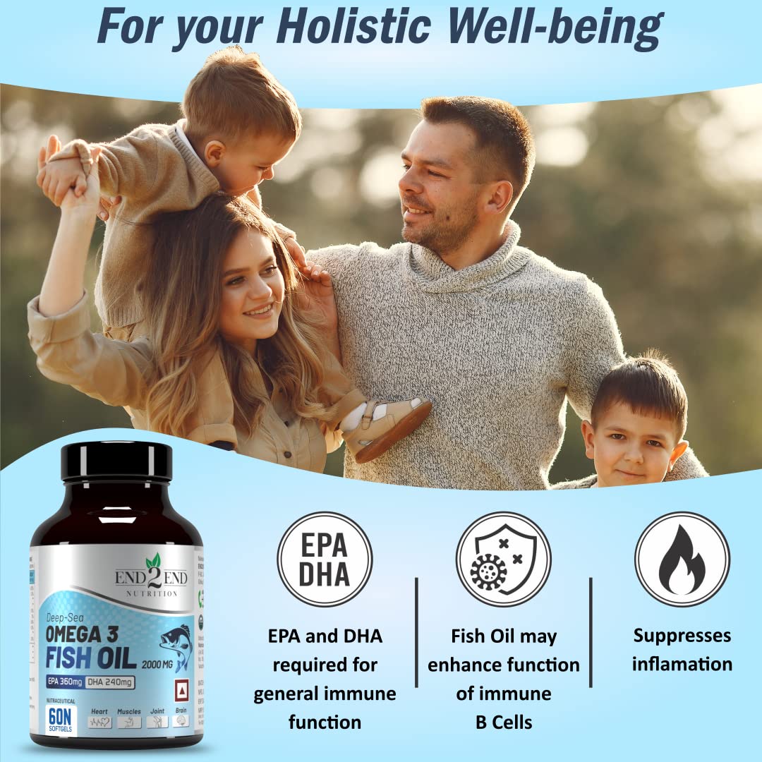 End2End Nutrition Omega 3 Fish Oil and Joint Move