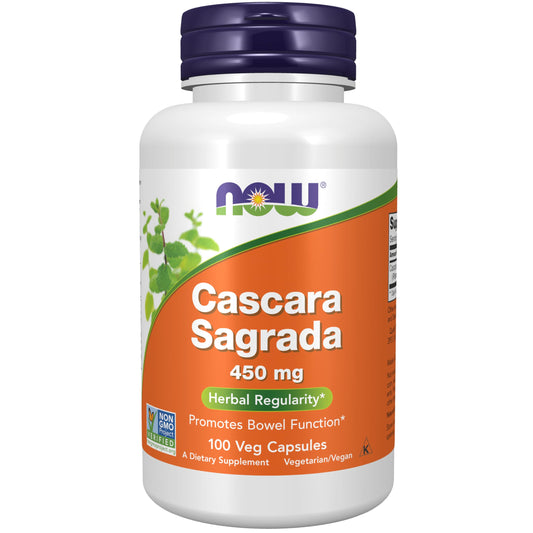 NOW Foods Cascara Sagrada 450mg