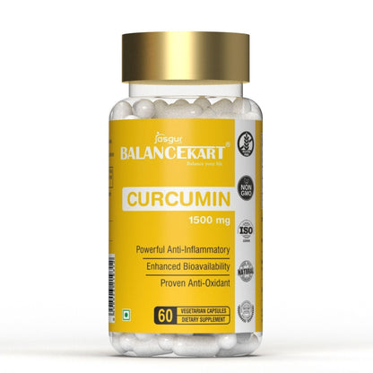 Balancekart Curcumin Capsules 1500mg With 95% Curcuminoids, Helps in Sk- image 2