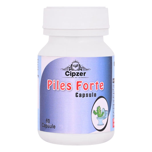 Cipzer Piles Forte Capsule I For Piles, Hemorrhoid, Bavasir, Fissure. Fistula, I