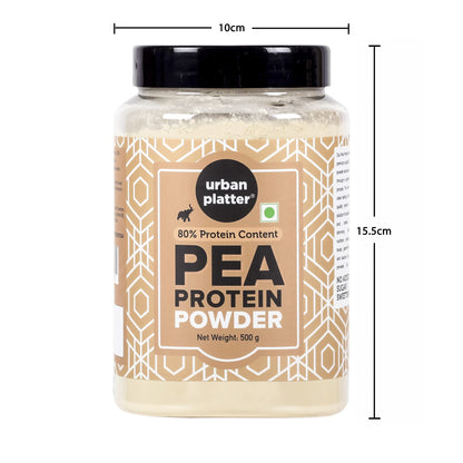 Urban Platter Pure Pea Protein Powder, 500g- image 2