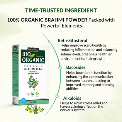 Brahmi Leaf Powder 100g | Natural Ayurvedic Herb for Brain Health, Memo- image 8