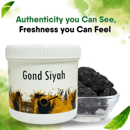 Hakim Suleman's Gond Siyah - 100 Gm, Raw- image 5