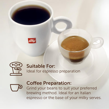 Illy Decaffeinated Coffee Beans, 250g Tin