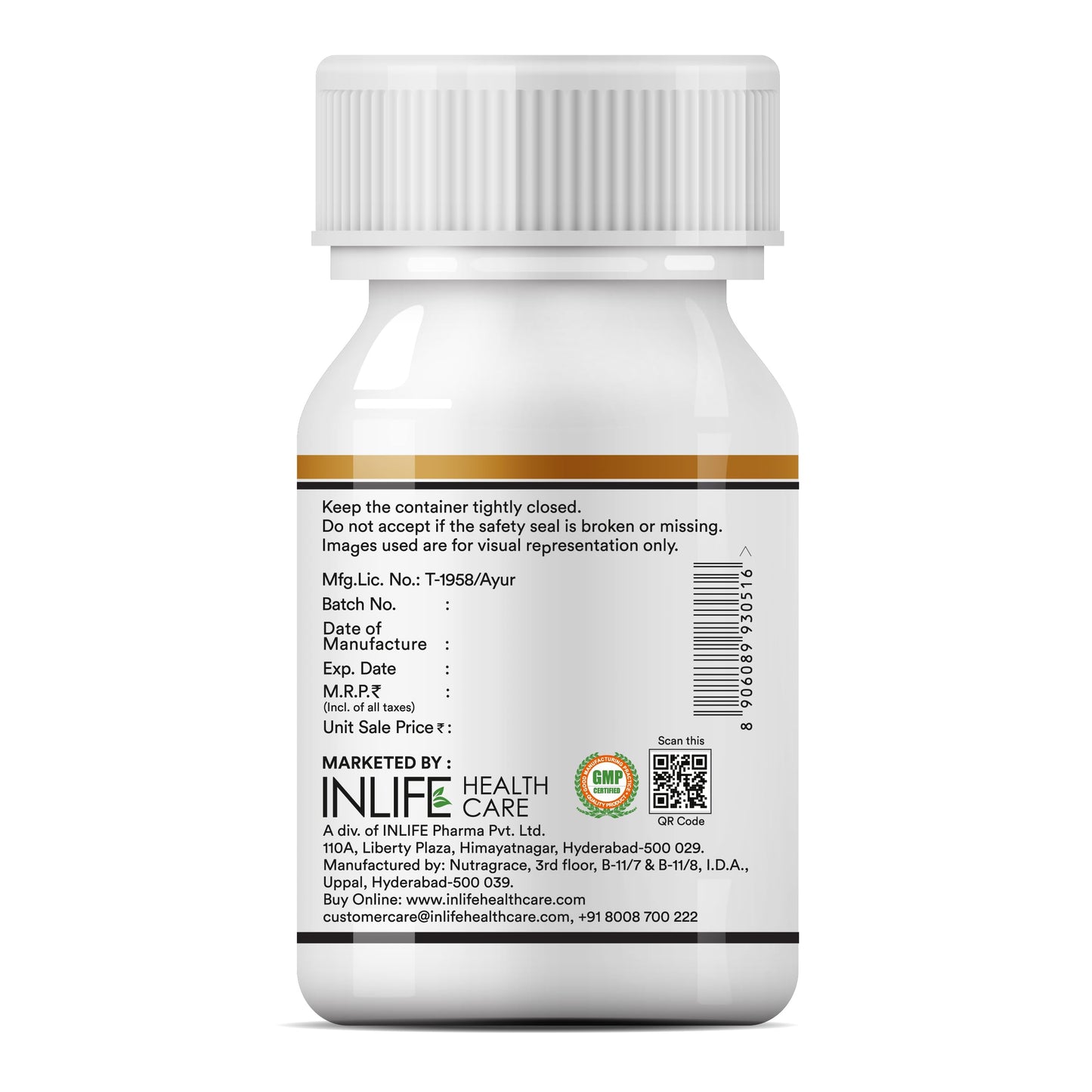 Inlife Black Seed Oil, Extra Virgin Cold Pressed, 500 mg - 60 Vegetaria- image 3