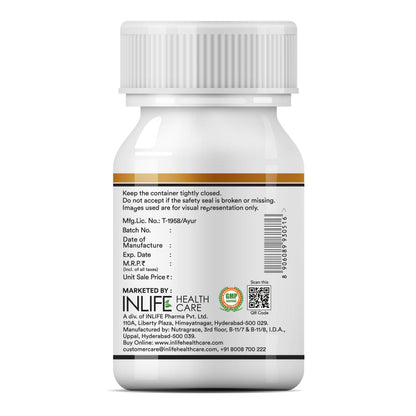 Inlife Black Seed Oil, Extra Virgin Cold Pressed, 500 mg - 60 Vegetaria- image 3