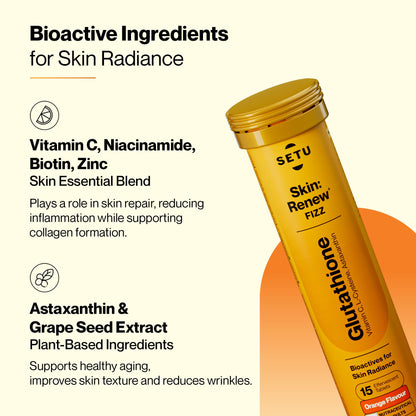Setu Skin Renew Glutathione Tablets for Glowing Skin | 15 Effervescent- image 6