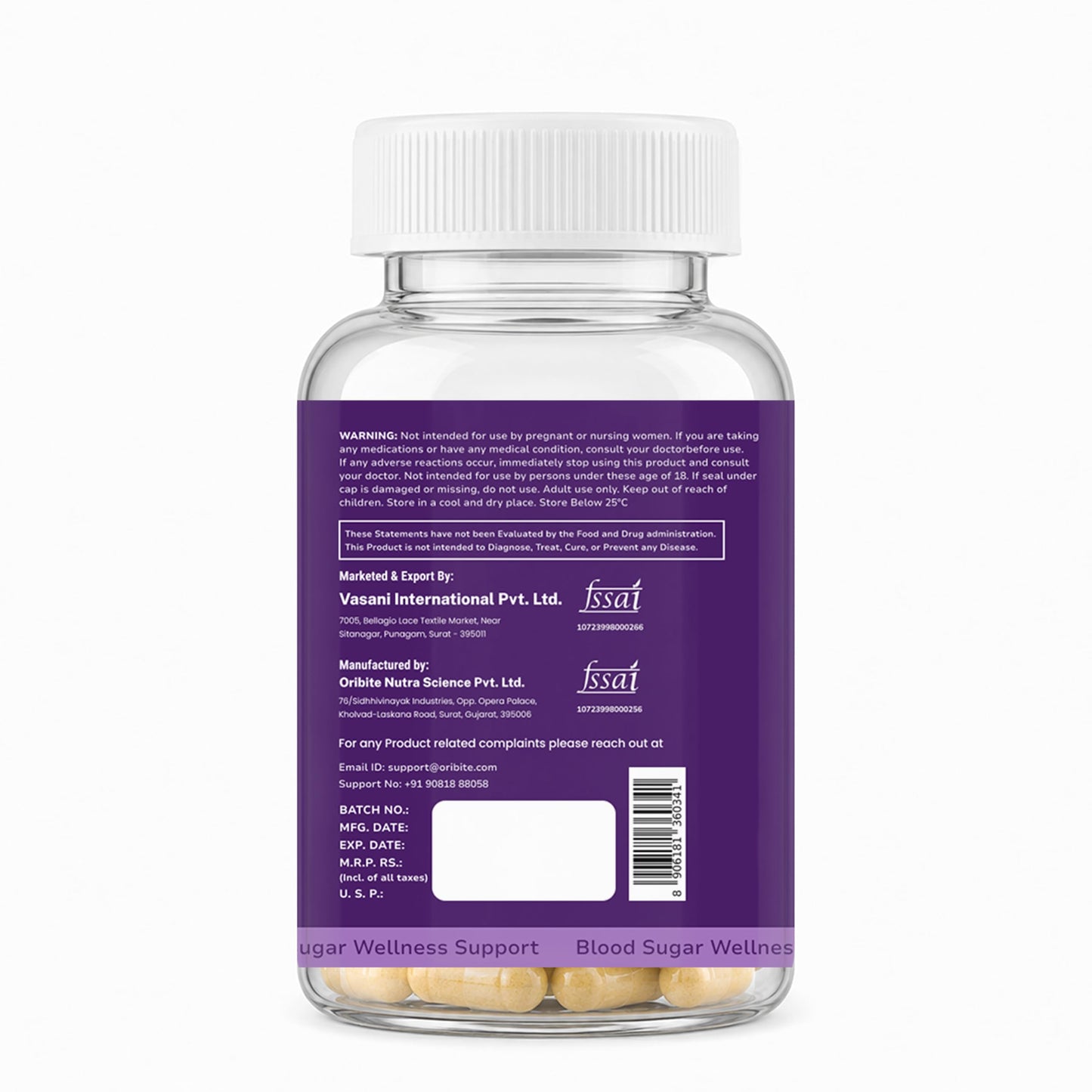 Diabex – Herbal Wellness & Metabolism Support Supplement – Natural Blend with Gymnema, Bitter Melon & Fenugreek – Helps Maintain Energy, Balance & Vitality