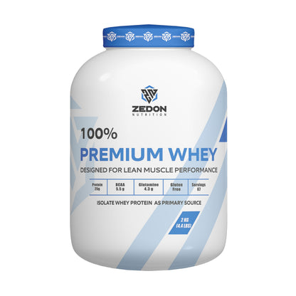 Zedon Nutrition Premium 100% Whey Isolate Light, Clean & Easily Digestible Protein (Cookies & Cream2 KG)