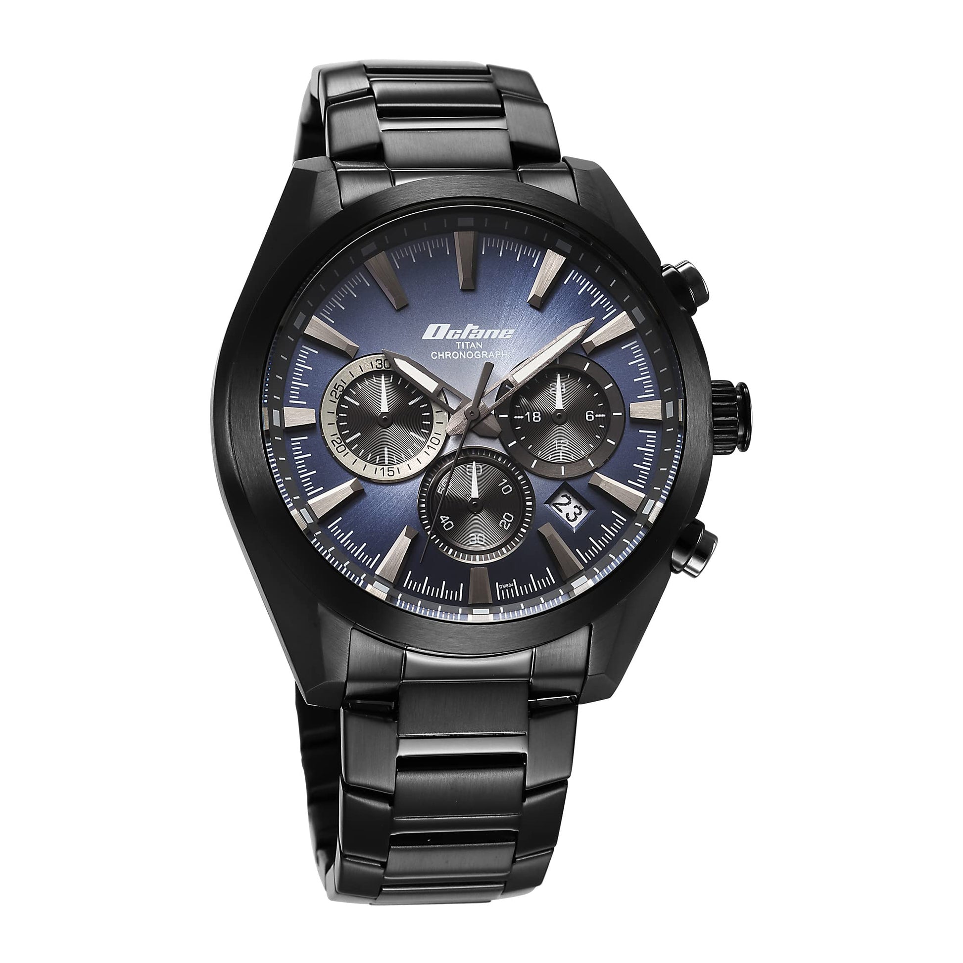 Titan Analog Blue Dial Men's Watch-90150NM01- image 5