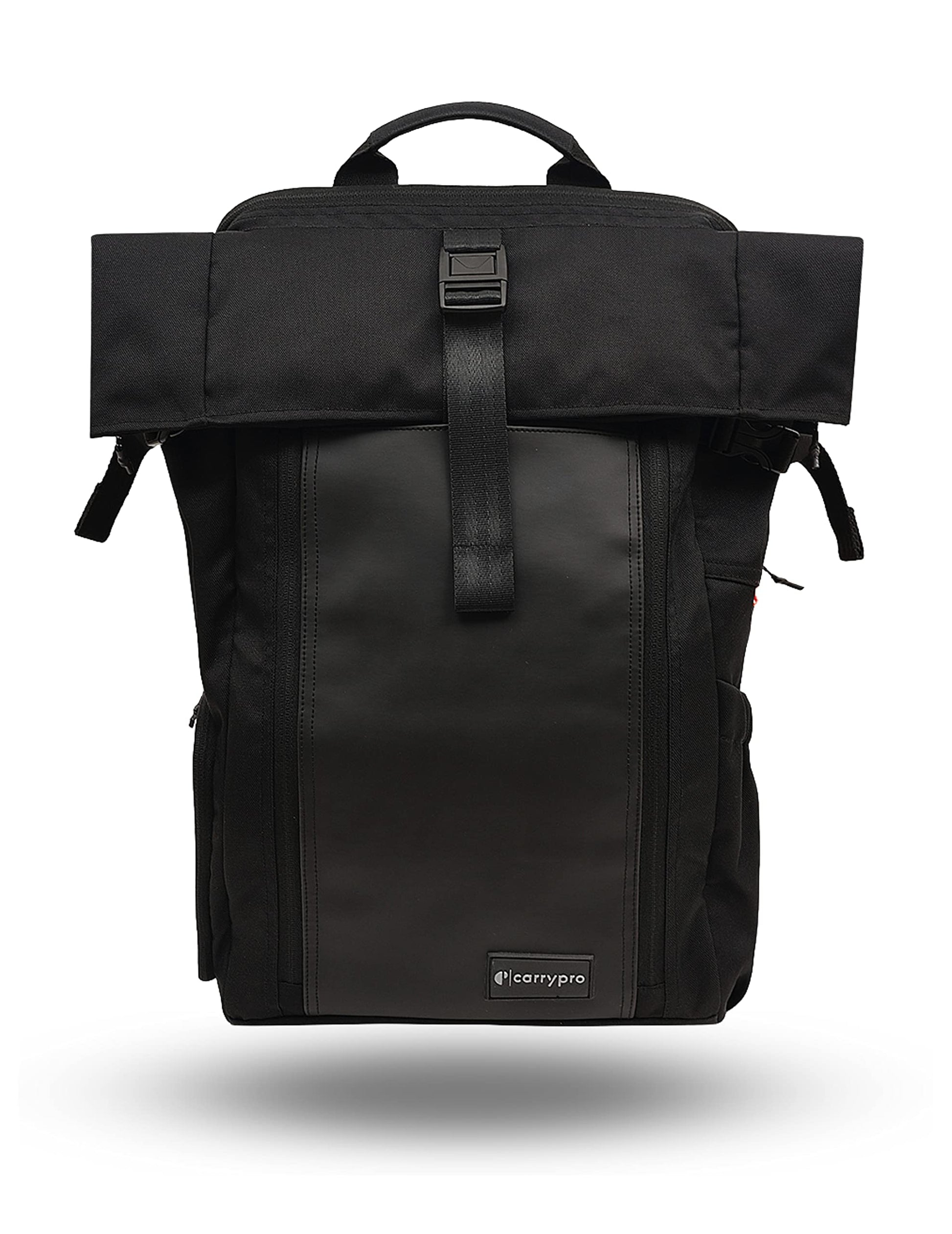 CarryPro HOBO25 V3.0 (Black), Everyday Workation Laptop Backpack(16 inch), Remov