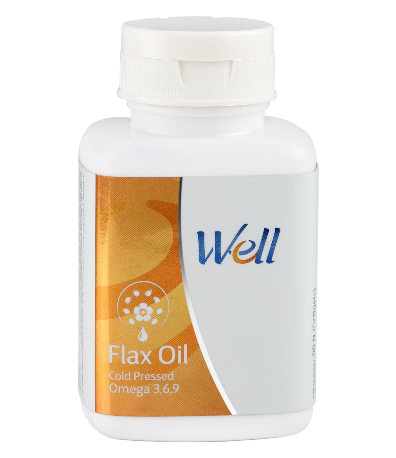 Well Flax Oil (90 softgels) Omega 3, 6 and 9