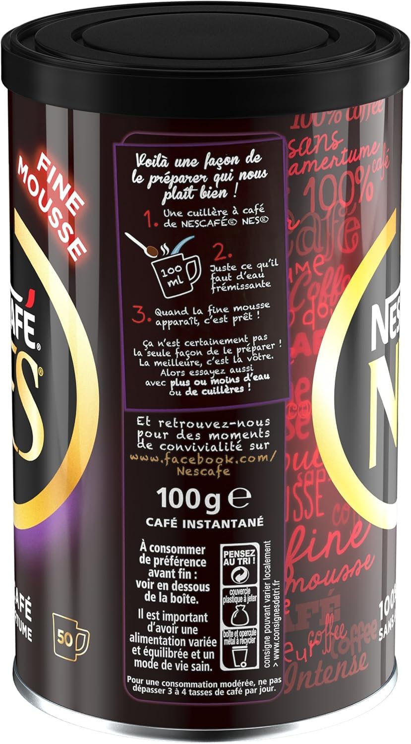 NESCAFE Nes Instant Pure Arabica Soluble Coffee 100g by decadent foods