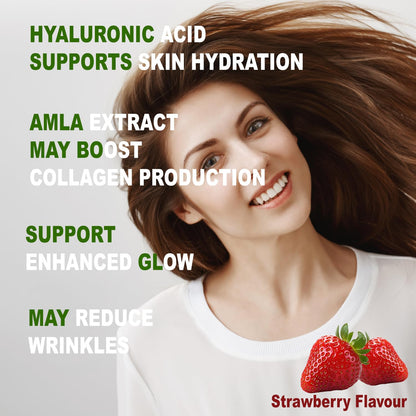 Knoll Healthcare Nutrinol Biotin Hair Gummies (60N) | No Added Sugar | With Biotin, DHT Blockers, Vitamin A, C, E, Fibre & Zinc | For Stronger and Healthier Hair | 100% Veg & Gut Friendly | Strawberry Flavour