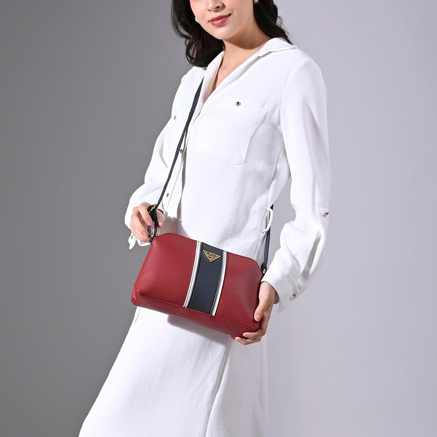 Lavie Signature Georgia Woman's Crossbody Sling Bag | Ladies Purse Handbag | Gift for Women