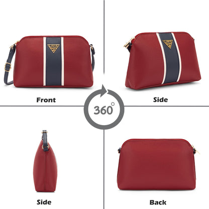Lavie Signature Georgia Woman's Crossbody Sling Bag | Ladies Purse Handbag | Gift for Women