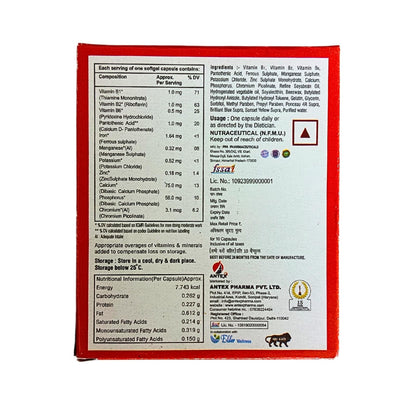 Herbshd Calcijoint Suspension & Bodyfit Capsule | Multivitamin | 200 Ml + 10 Caps
