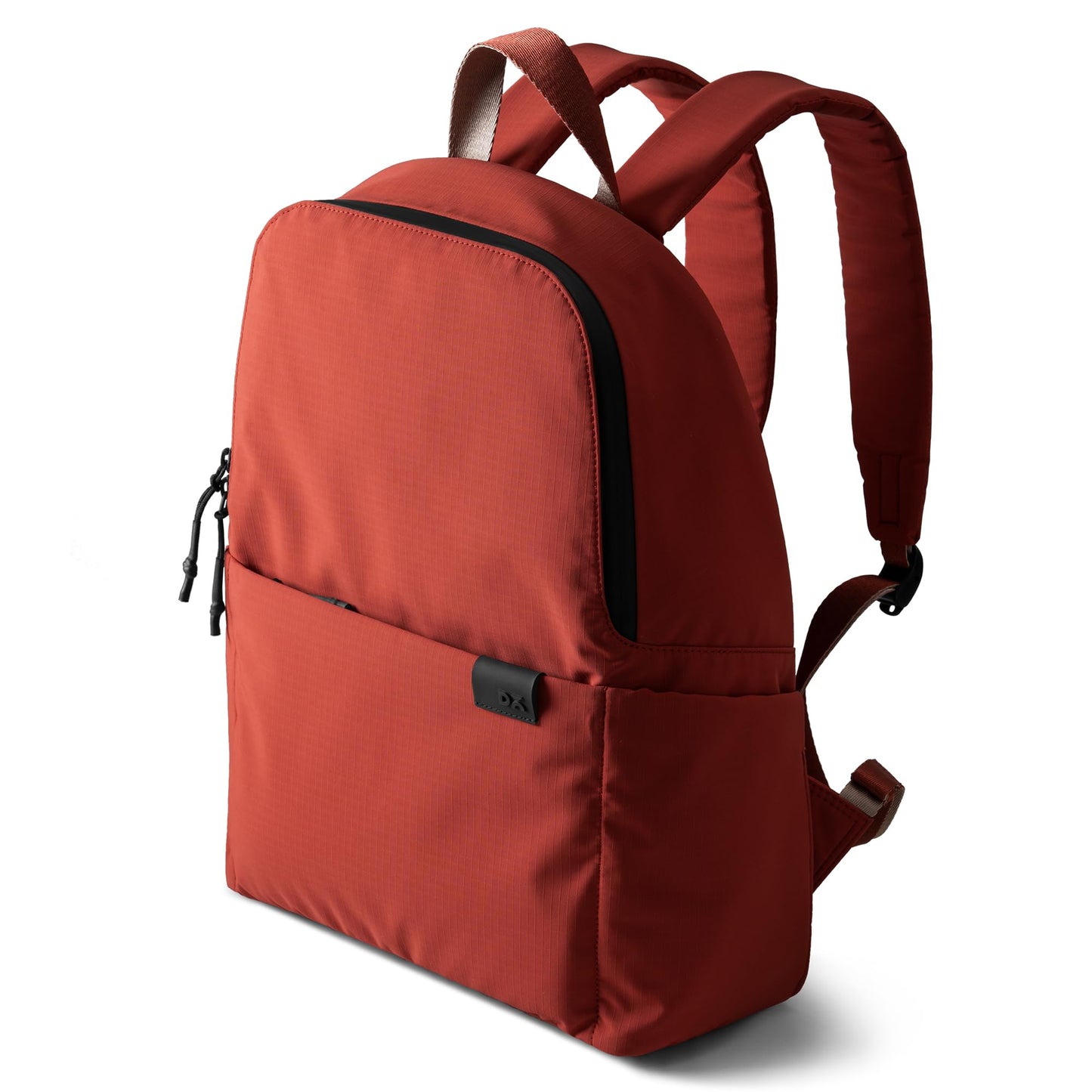 DailyObjects Water Resistant Pivot Lunar Daypack Bag for Men & Women|Fits 13/14 inch Laptop/Macbook Pro/Air iPad|Lightweight| Backpack (19L)|Office Use/Travel|Multi Compartments|Red