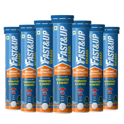 Fast&Up Reload Instant Hydration and Energy Drink - 140 Effervescent Tablets wit