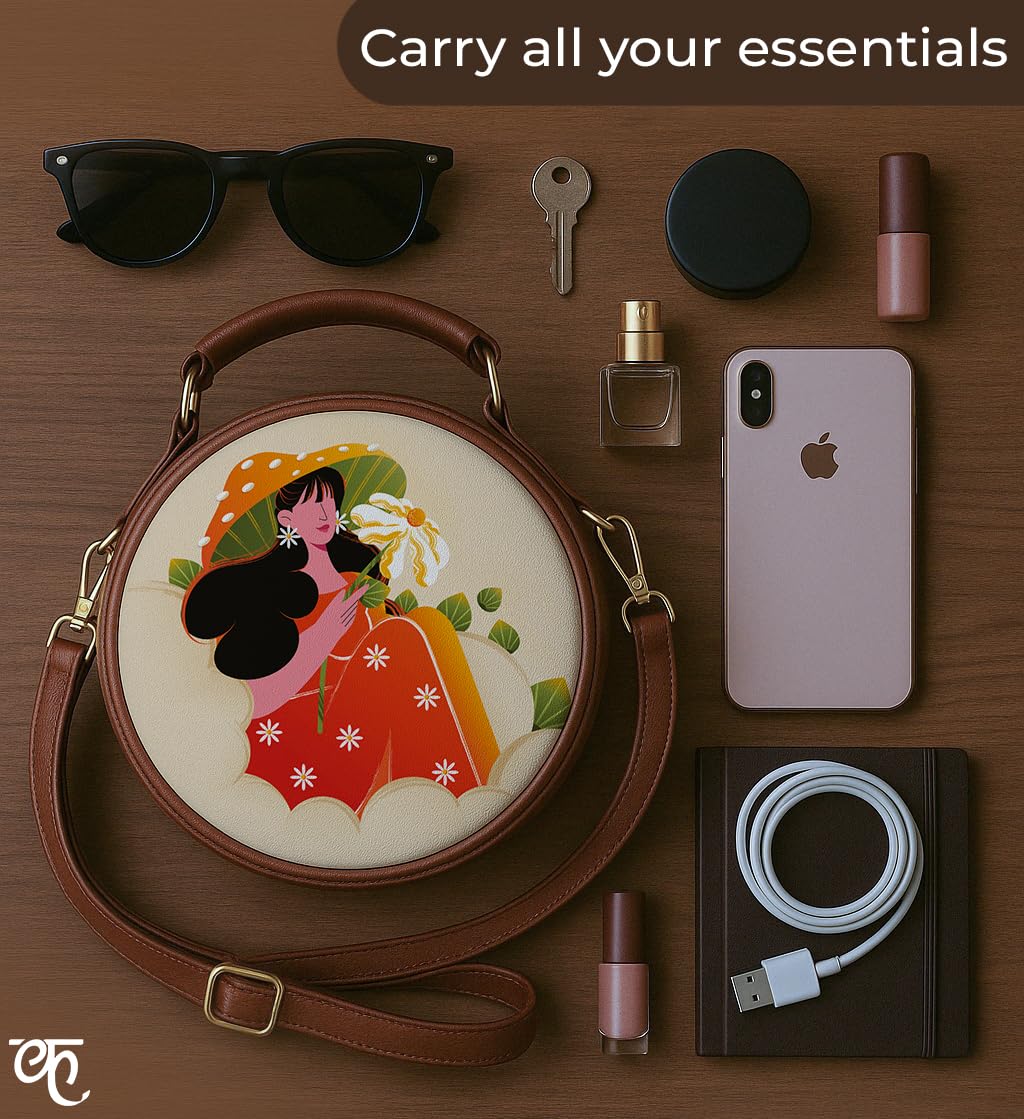 Kalankit Rakhi Gift Hamper For Sister | Rakhi Gift For Girls, Sling Bag For Women, Travel Crossbody Bags, Stylish Cross Sling Bags for Woman | Rakhi Gifts For Sister, Gifts for Rakshabandhan