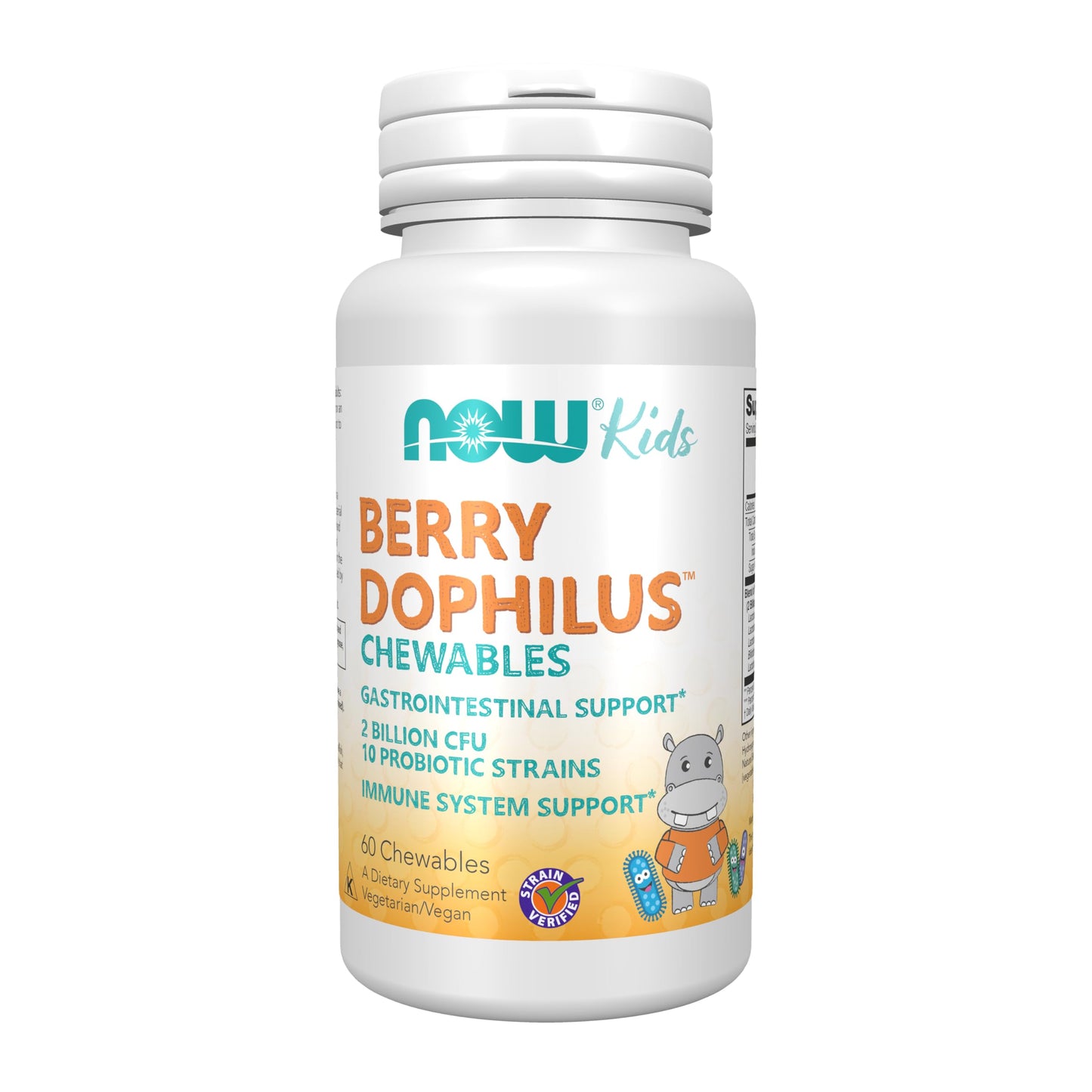 NOW Foods BerryDophilus 60 Chewables