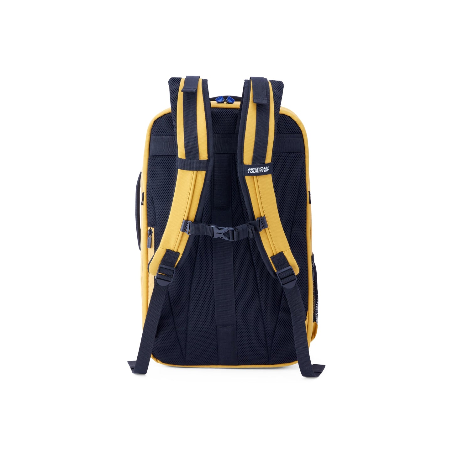 American Tourister Aston 2.0 | 40 Ltrs | 2 Compartments | Bottle Pocket | Ergonomic Padded Back Panel & Shoulder Straps | Outdoor Laptop Backpack | 1 Year International Warranty | Yellow