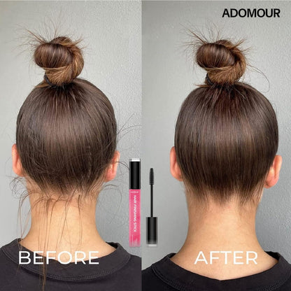 ADOMOUR Hair Finishing Stick Gel 15Ml | Anti Flyaway Stick To Tame Frizzy, Flyaways And Baby Hairs For Sleek And Polished Look | Non-Greasy, Non-Sticky | All Hair Types