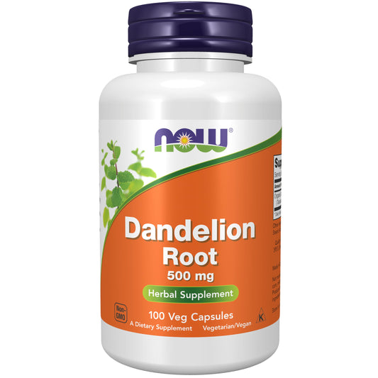 Now Foods Dandelion Root 500mg - 100 Veg Caps