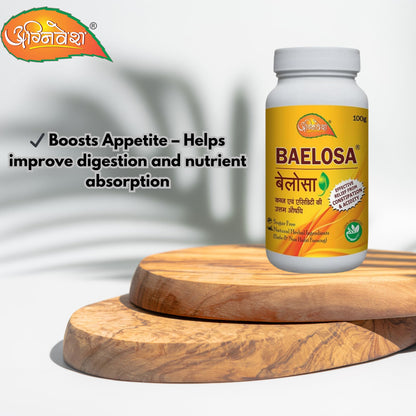 Agnivesh Baelosa Powder/100G/Useful In Constipation & Acidity,(pack of 2)