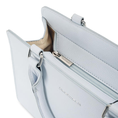 Fastrack Casual Satchel Bag with Top Zipper for Girls, Medium Size with Detachable Sling and Handheld Handles, Made with High-Quality Faux Leather