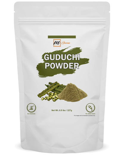 mGanna Guduchi Powder/Giloy Powder/Tinospora Cordifolia for Skin and Health Care 227gm / 0.5lbs