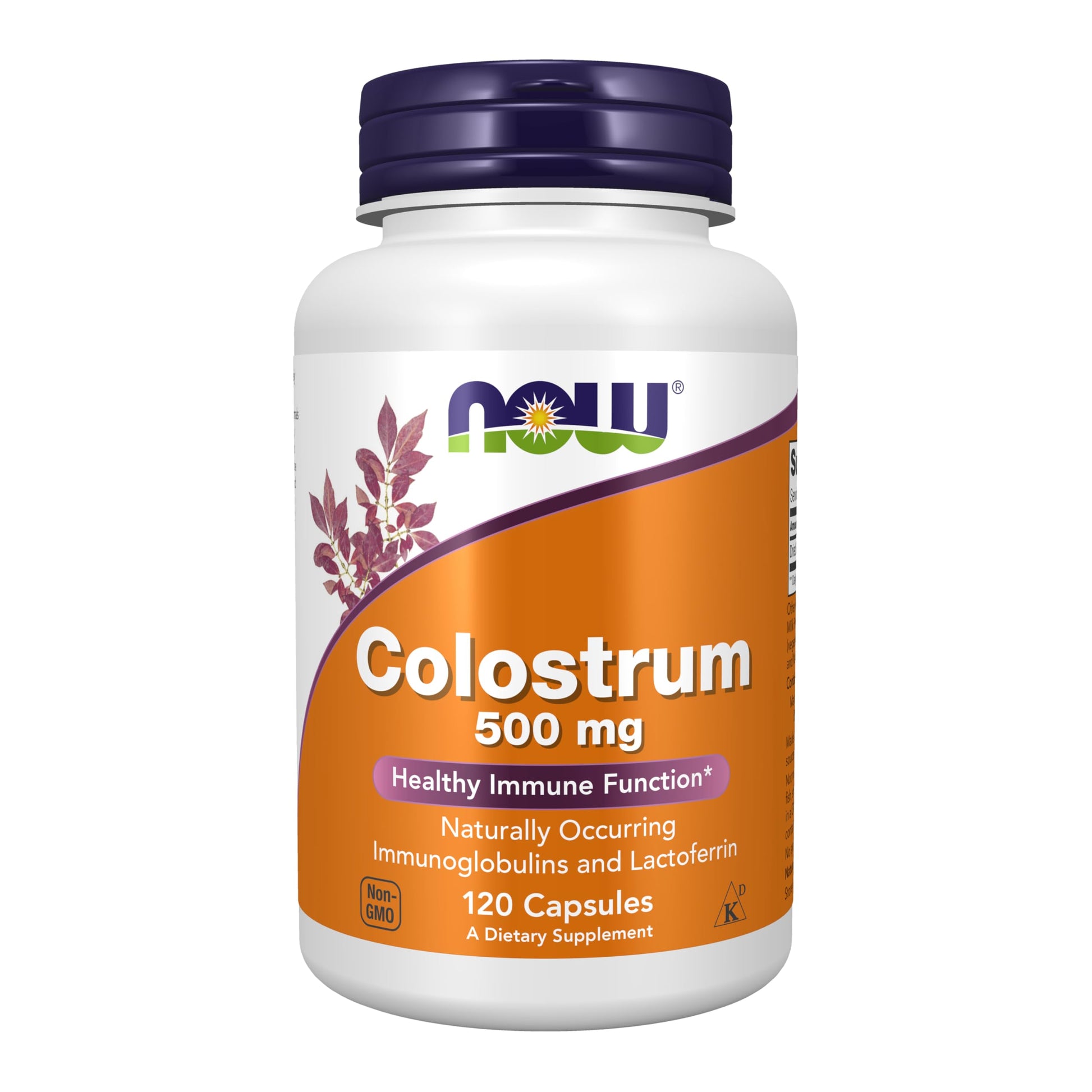 Now Foods, Colostrum, 500 mg, 120 Veggie Caps