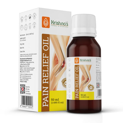 KRISHNA'S HERBAL & AYURVEDA Pain Relief Oil -50 Ml(Pack Of 1)