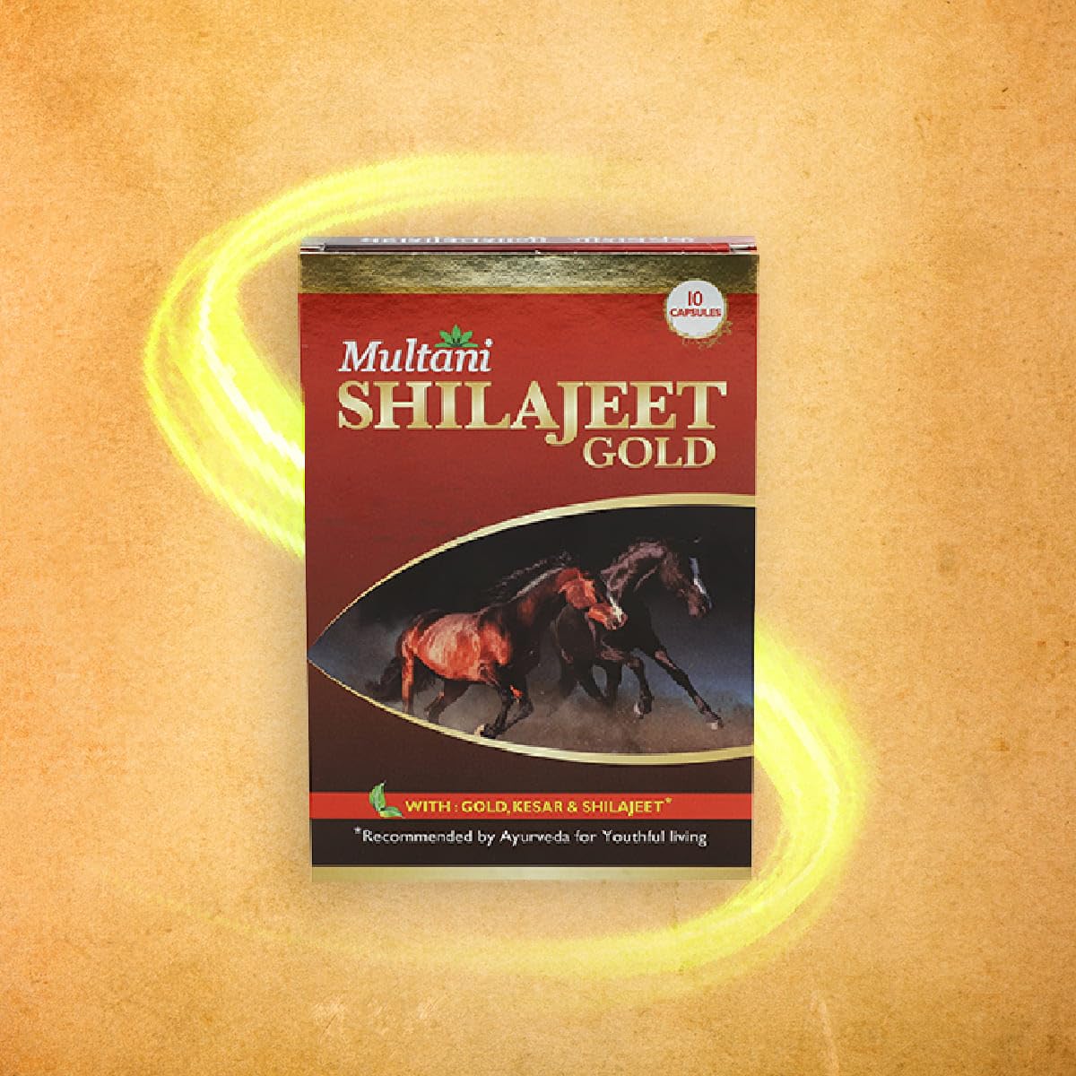 Multani Shilajeet Gold Capsule- With Gold, Kesar, Safed Musli & Shilaji- image 2