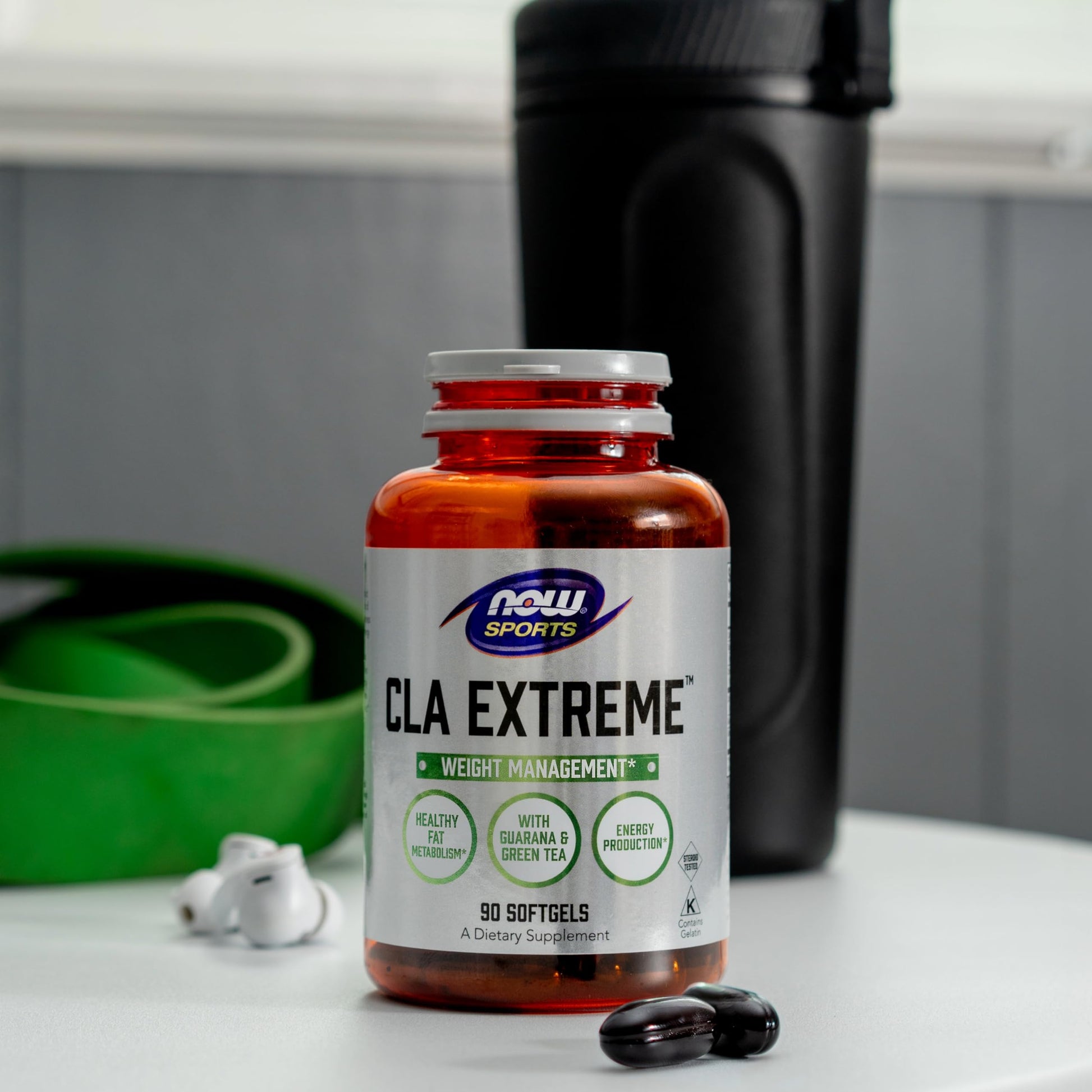 Now Foods CLA Extreme with Guarana and Green Tea Soft Gels - 90 Count- image 3