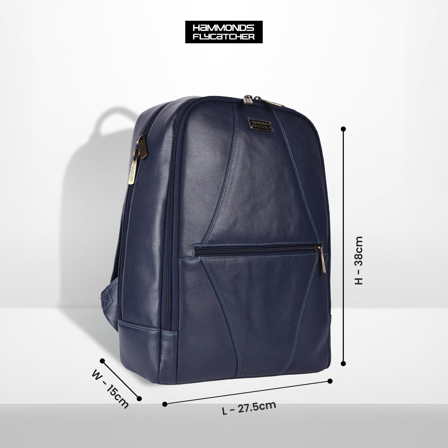 HAMMONDS FLYCATCHER Genuine Laptop Backpack - The Ultimate Combination Of Style And Comfort For Men And Women,Perfect For Any Adventure/Perfect For Tech Lovers For Upto 14 Inch Laptop - Blue,35 Litre