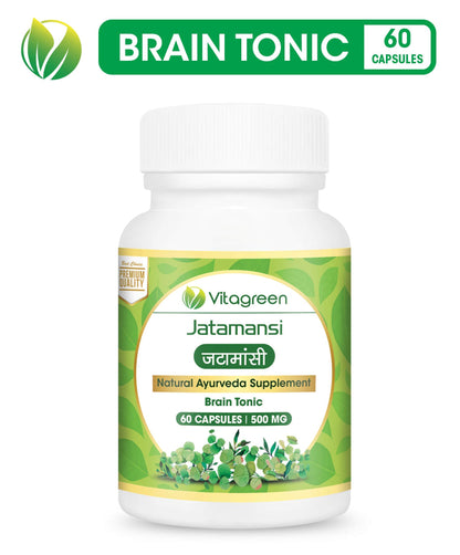 JATAMANSI 500 mg, For Natural Anti-Oxidants & Minerals, Pack Of 3 (180- image 7