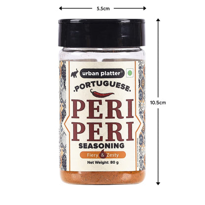 Urban Platter Portuguese Peri Peri Seasoning, 80g (Signature African-Style spice blend | Fiery and Zesty)