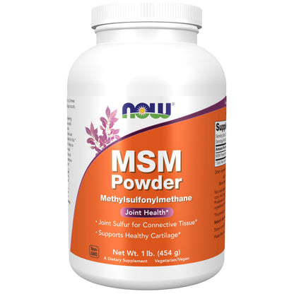 Now Foods, MSM Powder, 1 lb (454 g)