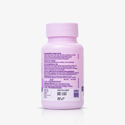 Dame Health Magnesium & Tart Cherry | Sleep & Recovery Tablets | Magnesium Glycinate 100% RDA, Tart Cherry & Zinc | Improve Sleep Quality, Reduce Muscle Cramps & Daily Stress | 30 Tablets, 30 Days