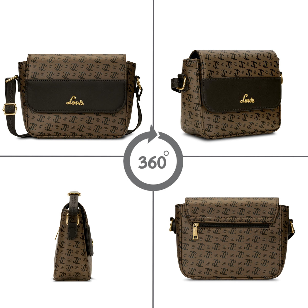 Lavie Woman's Broxa Flap Crossbody Sling Bag | Ladies Purse Handbag | Gift for Women