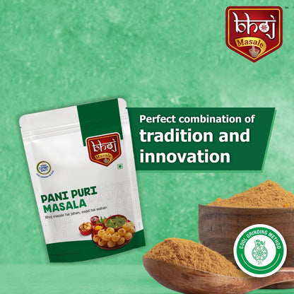 Bhoj Masale Panipuri Masala 200GM | The Authentic Indian Street Food Seasoning | Great for Poochka, Dahi Puri & Bhel