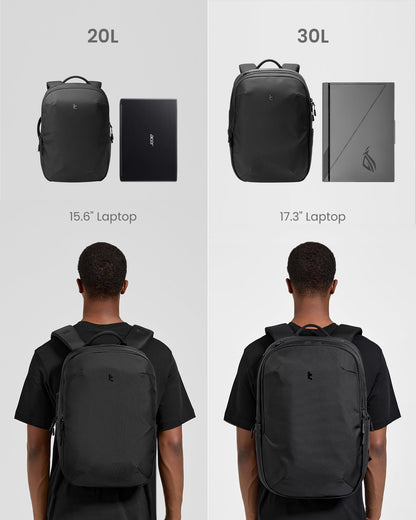 UrbanEX-T65 Laptop Backpack Black 15.6 Inch/20L