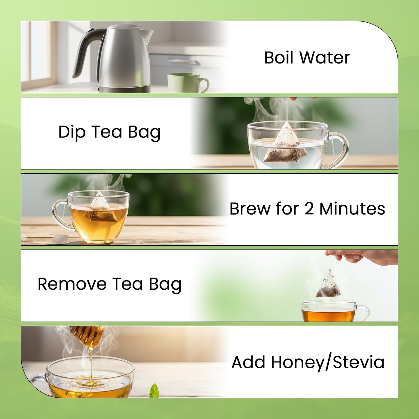 Teamonk Anicca High Mountain Chamomile Green Tea Bags (50 Pyramid Bags) | Relaxation & Sleep Aid, Rich in Antioxidants, Stress Relief | Gluten-Free, Eco-conscious | Calming Gifts For Anxiety