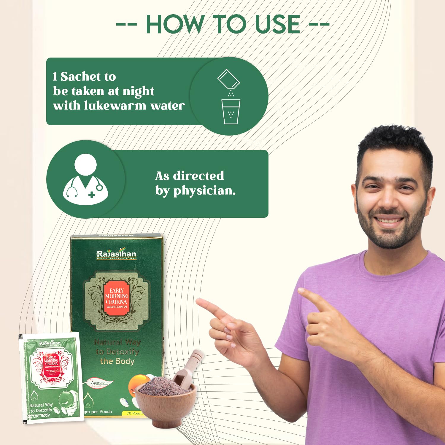 Early Morning Churna by Rajasthan Aushdhalaya Natural and Herbal supple- image 3