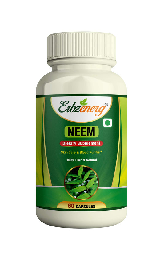 ERBZENERG® Neem 60 Capsules- (Pack of 1)
