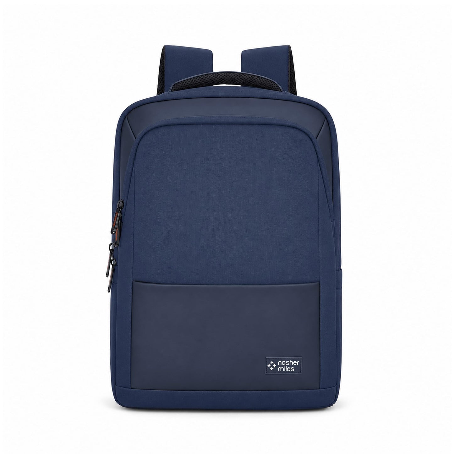 Nasher Miles Oxford Corporate Backpack | Premium Polyester & PU Laptop Backpack 35L | Ideal for Office, College, School & Travel | Men, Women, Boys, Girls (Navy Blue)