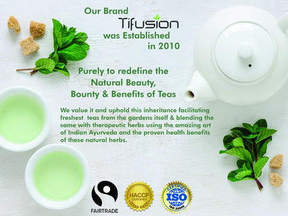 Tifusion Lemongrass Organic Green Tea for Boosting Metabolism & Immunity | Detox Tea for Weight Loss & Stress Relief | Whole Leaf Loose Herbal Tea (30 Tea Bags 30 Serving Cups)