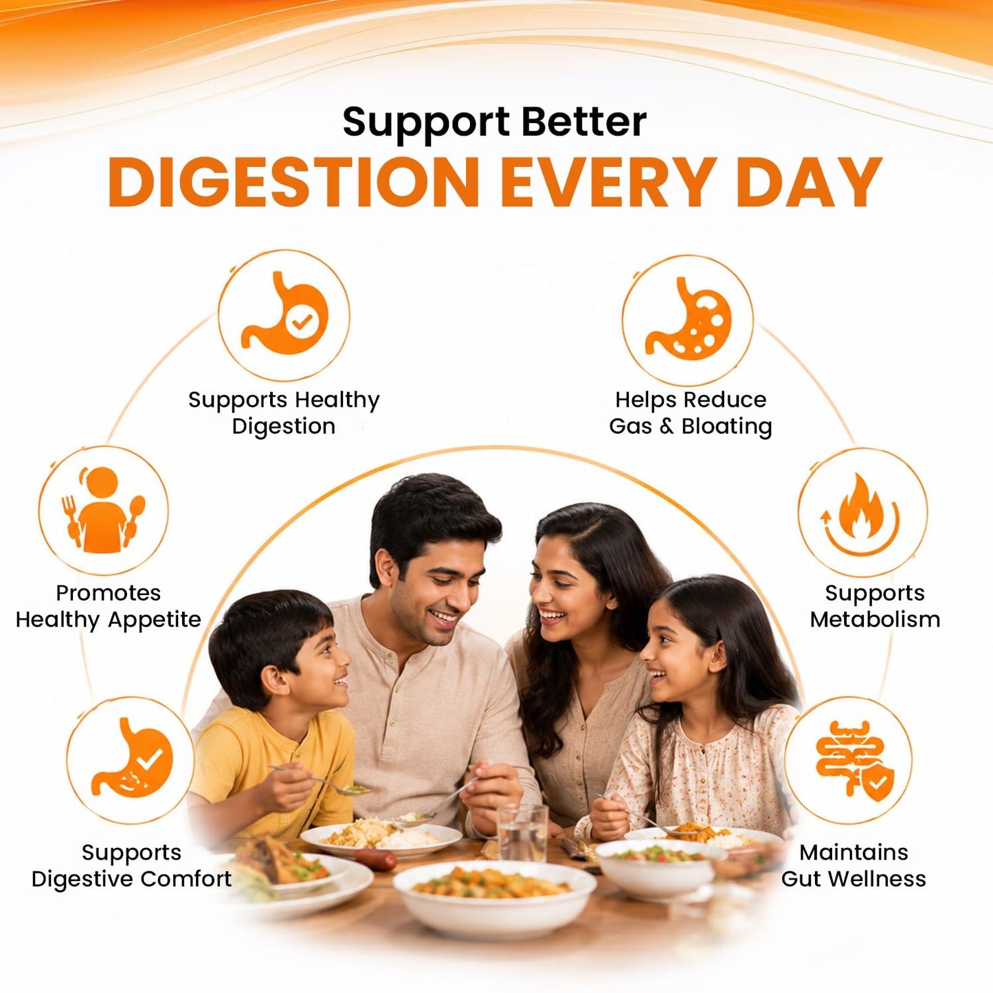 Lasunadi Vati Ayurvedic Tablets | Digestive Wellness Support | Helps Maintain Healthy Digestion & Appetite | Traditional Herbal Formula | 40 Tablets