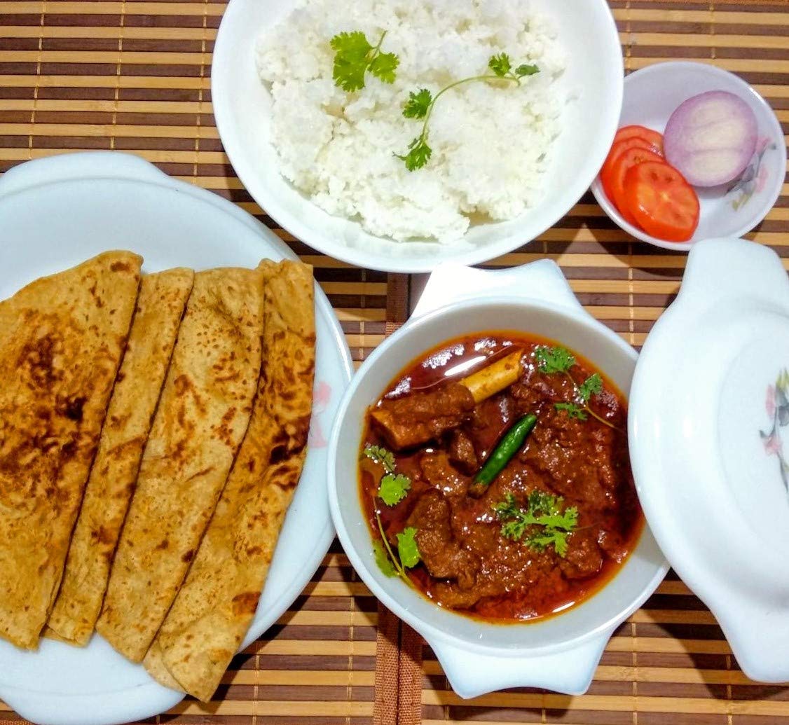 Lucky Meat Masala – Bold & Flavorful Curry Masala for Mutton, Chicken & Lamb Dishes | Homemade Taste |200g. Pouch